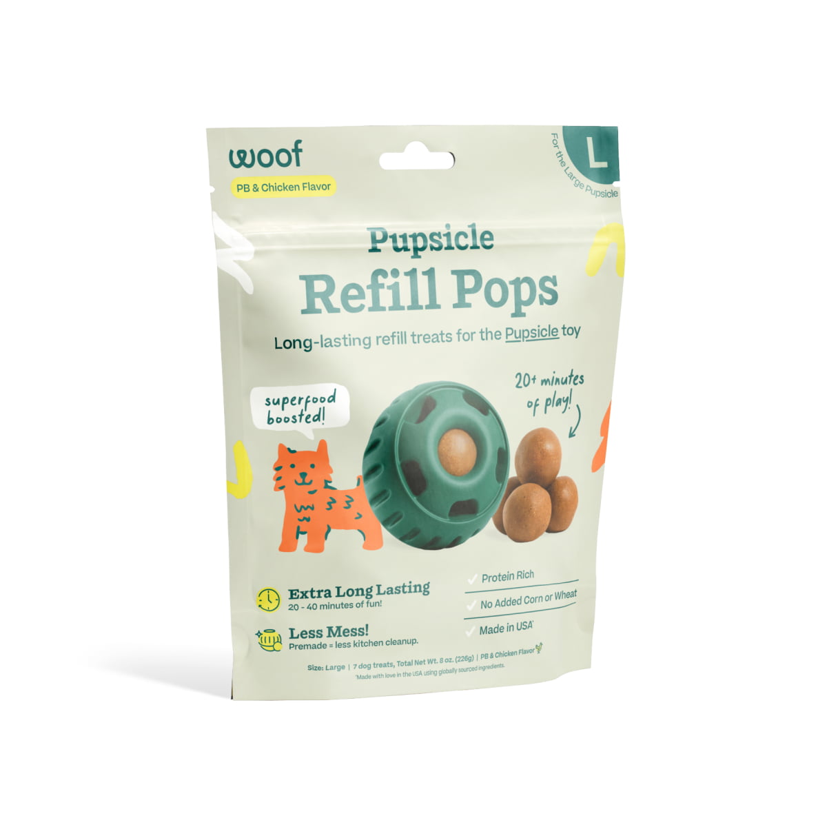 WOOF Chicken Pops Large - Image 3