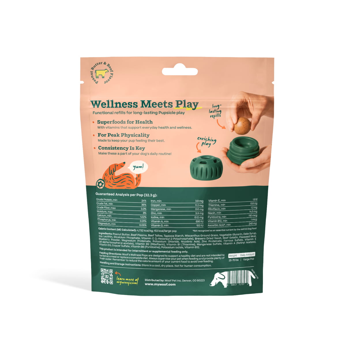 WOOF All-In-1 Wellness Pops Large - Image 2