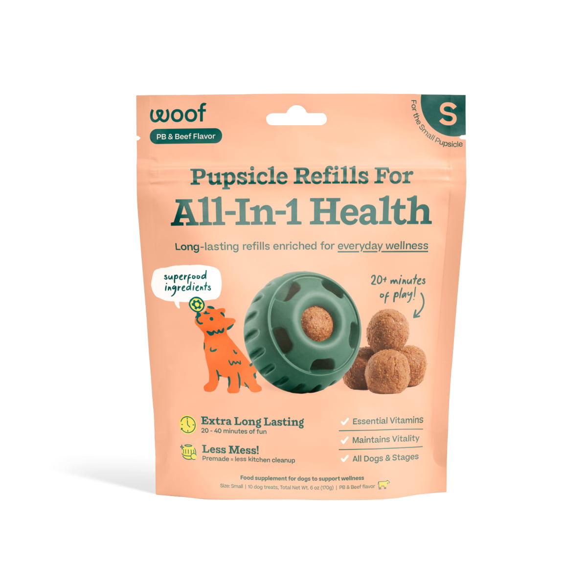 WOOF All-In-1 Wellness Pops Small