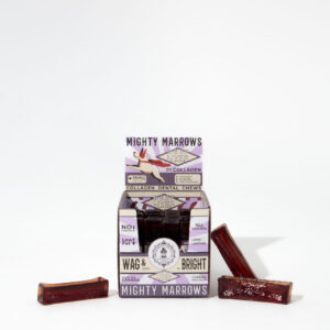 Wag & Bright Supply Co. Mighty Marrows Collagen Dental Chews Beef Liver Small Case (24 Units)