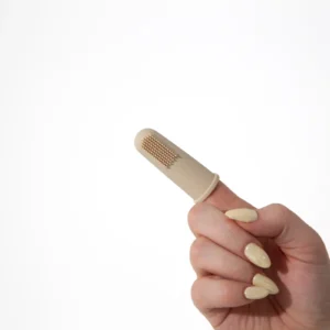 Wag & Bright Supply Co. Puppy Polisher Finger Brush & Zip Travel Case