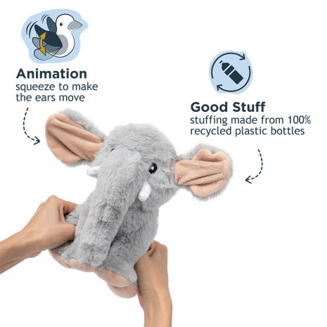 Animated Elephant 8.5"