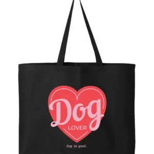 Tote: Dog Lover (Black)