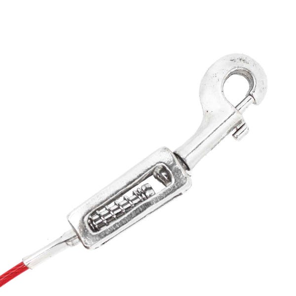 Guardian Gear Large Vinyl Coated Cable Tie-Outs with Springs - Image 5