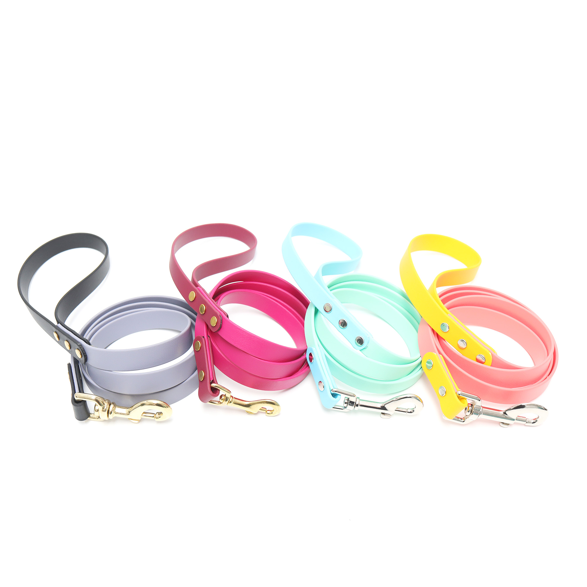 Two Tone Waterproof Biothane Dog Leash - Custom Color Combos