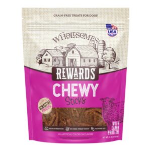 Sportmix Dog Wholesomes Rewards Chewy Lamb Sticks 25oz.