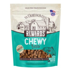 Sportmix Dog Wholesomes Rewards Chewy Whitefish Bites 7oz.