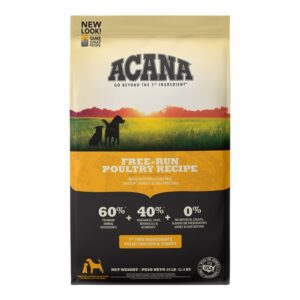 Acana Dog Grain Free Free Run Poultry Recipe 25Lbs