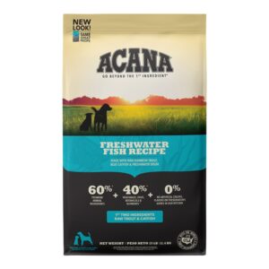 Acana Dog Grain Free Freshwater Fish Recipe 25Lbs