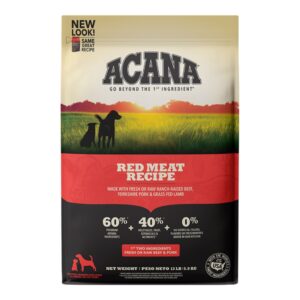 Acana Dog Grain Free Red Meat Recipe 13Lbs