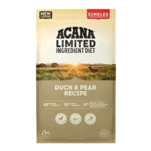 Acana Dog Grain Free Singles Duck & Pear Recipe 22.5Lbs