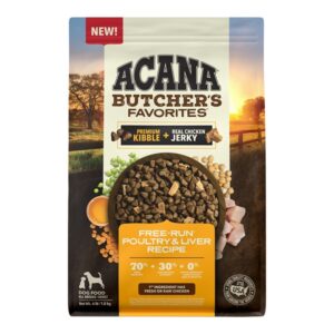 Acana Dog Grain Free Butcher's Favorites Free Run Poultry 4Lbs