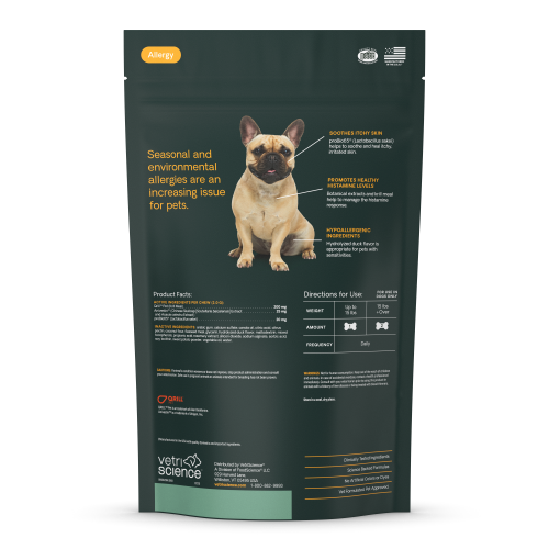 VetriScience Allergy and Itch Support Chews for Dogs, Duck Flavor (60 Chews) - Image 2