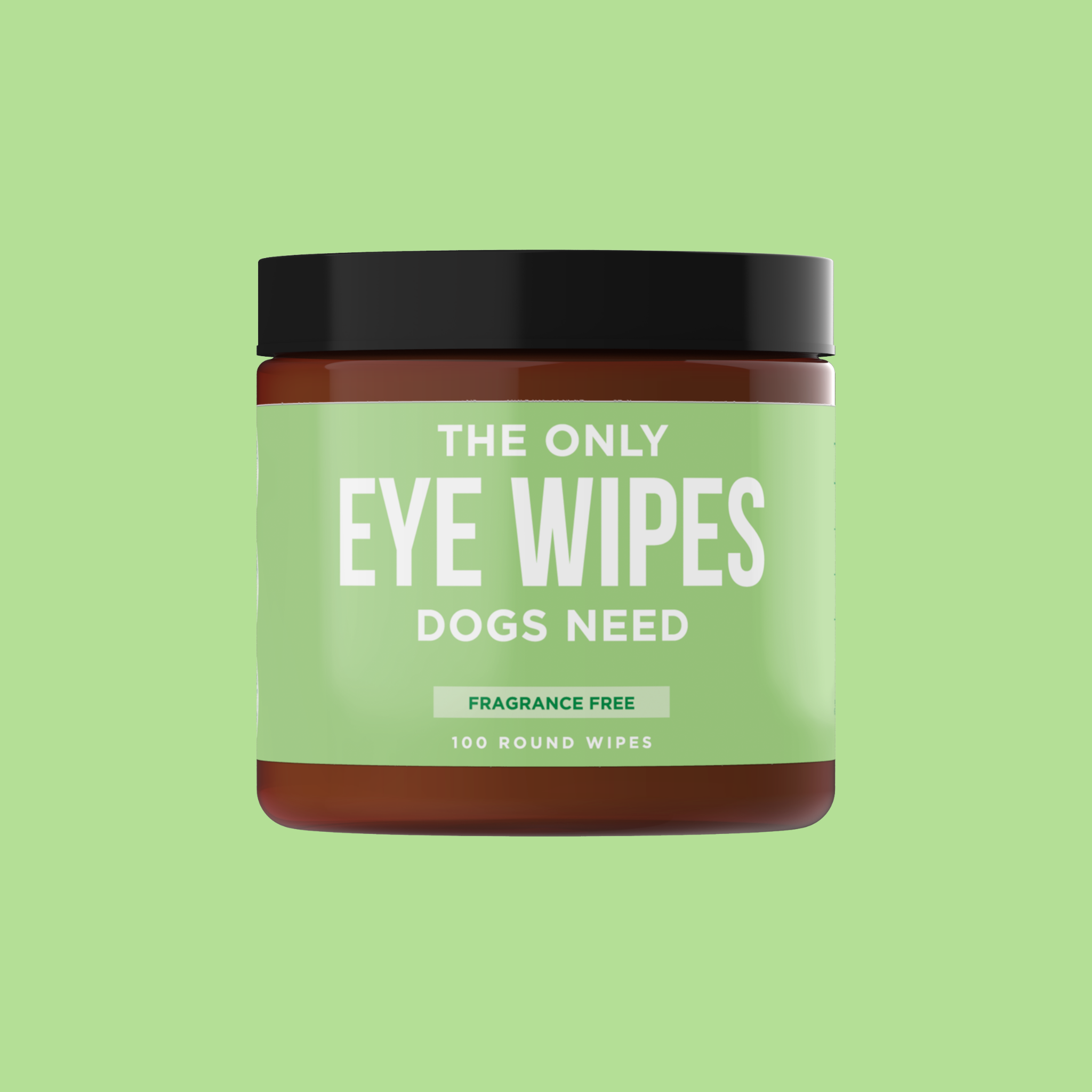 Dog Eye Wipes, 100 count Jar