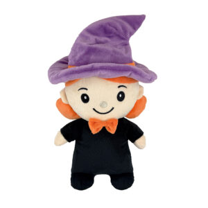 9" HALLOWEEN SPOOKY FRIENDS-WITCH