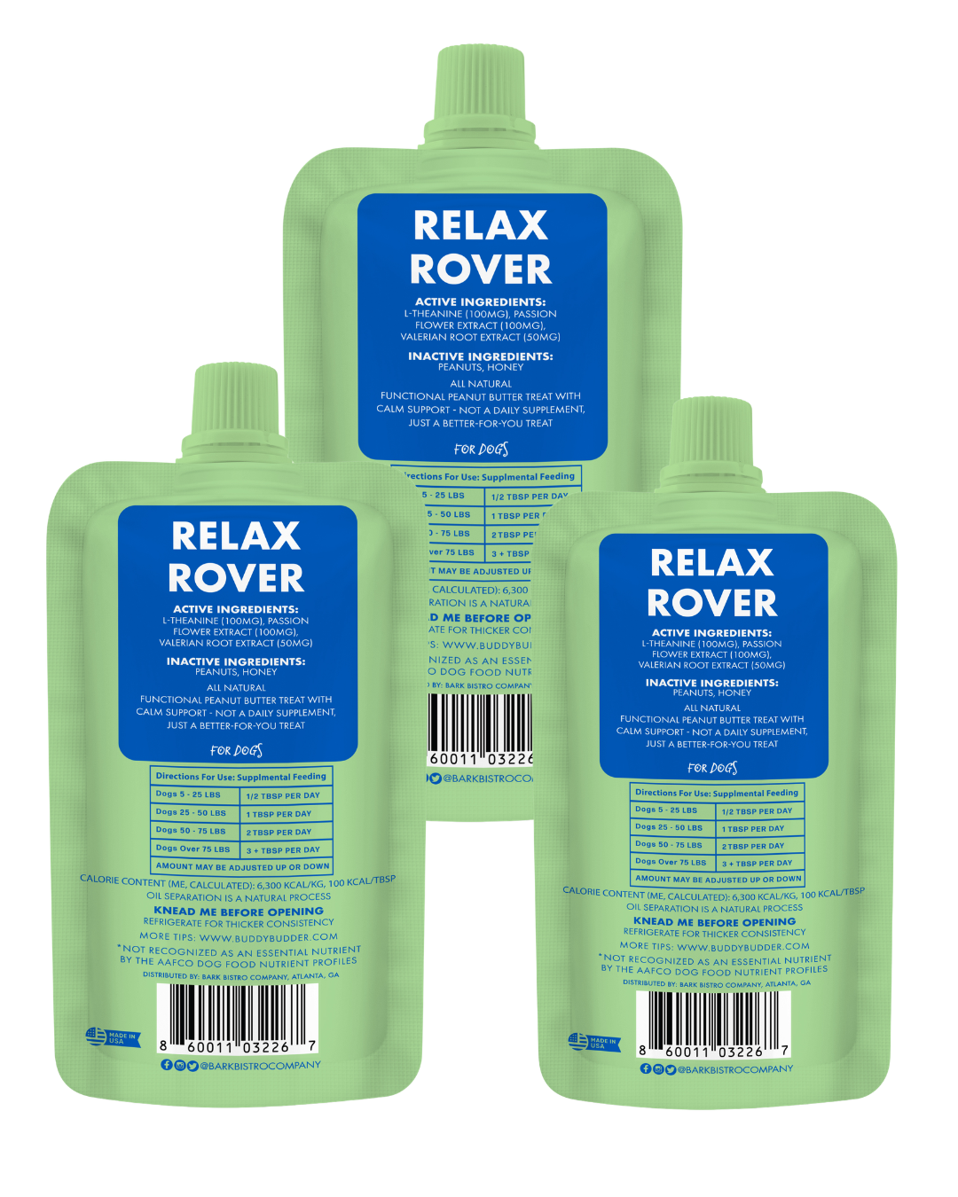 Relax Rover Buddy Budder - Wellness Dog Peanut Butter - Image 3