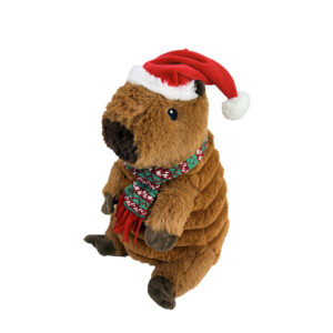 12" CHRISTMAS CAPYBARA DOG TOY