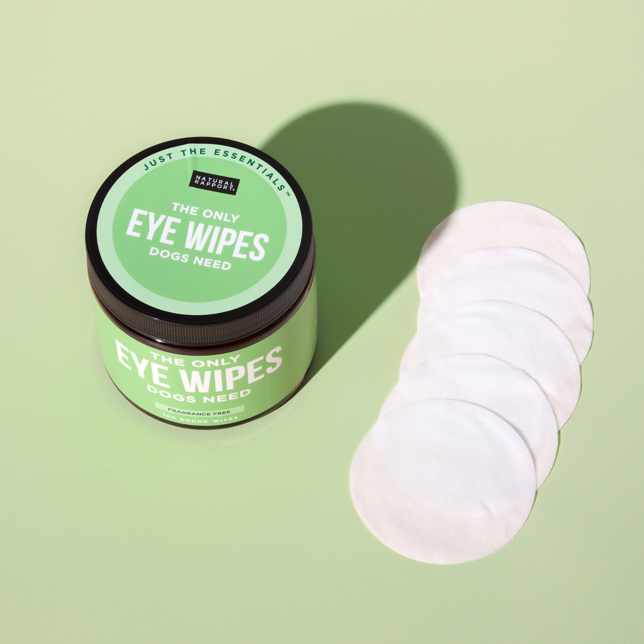 Dog Eye Wipes, 100 count Jar - Image 2