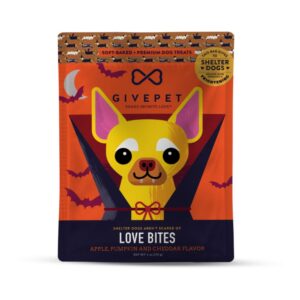 GivePet Love Bites Soft & Chewy Dog Treats 6oz Bag