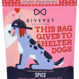 GivePet Spice Soft & Chewy Dog Treats 6oz Bag