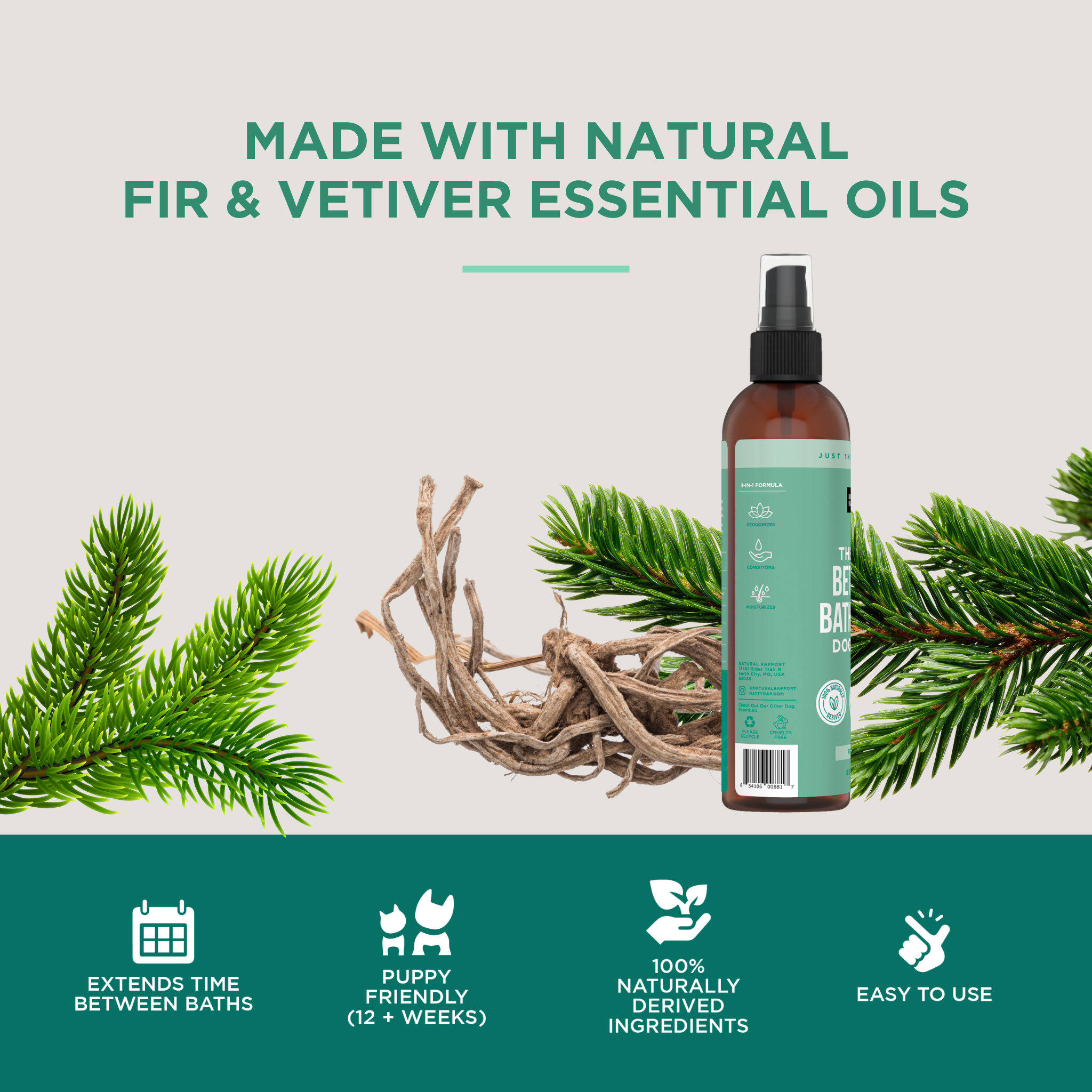 Between Bath Spray - Fir & Vetiver - Image 4