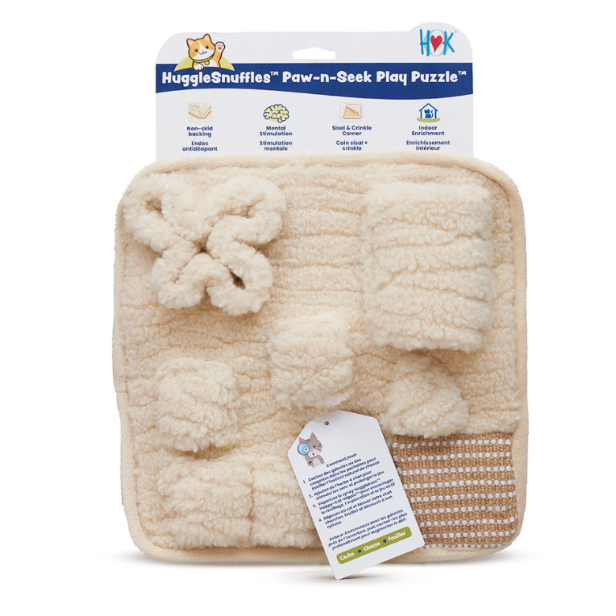 HuggleSnuffles™ Paw-n-Seek Play Puzzle