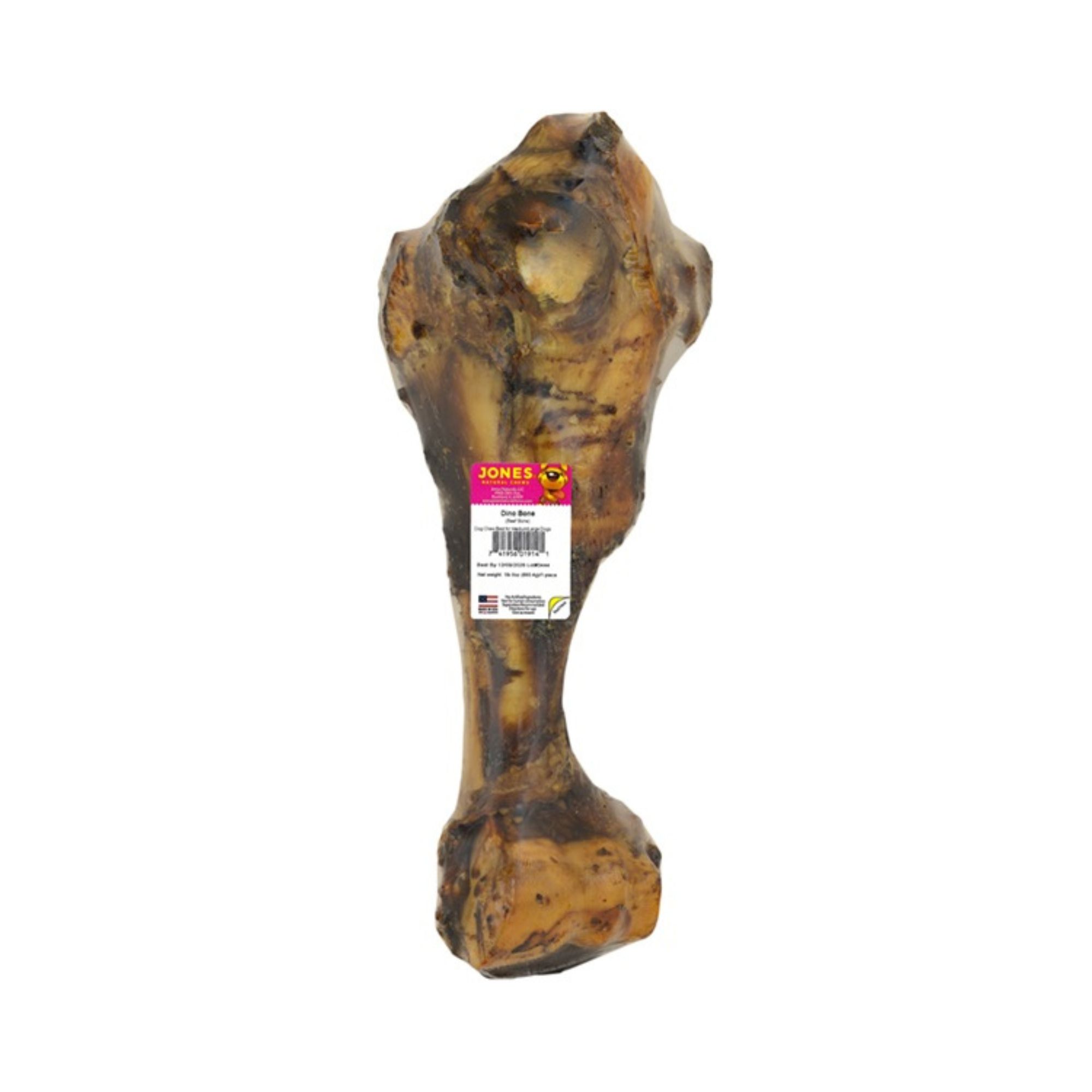 Jones Dog 12-14" Dino Bone 4 count Shrink Wrap Display Box