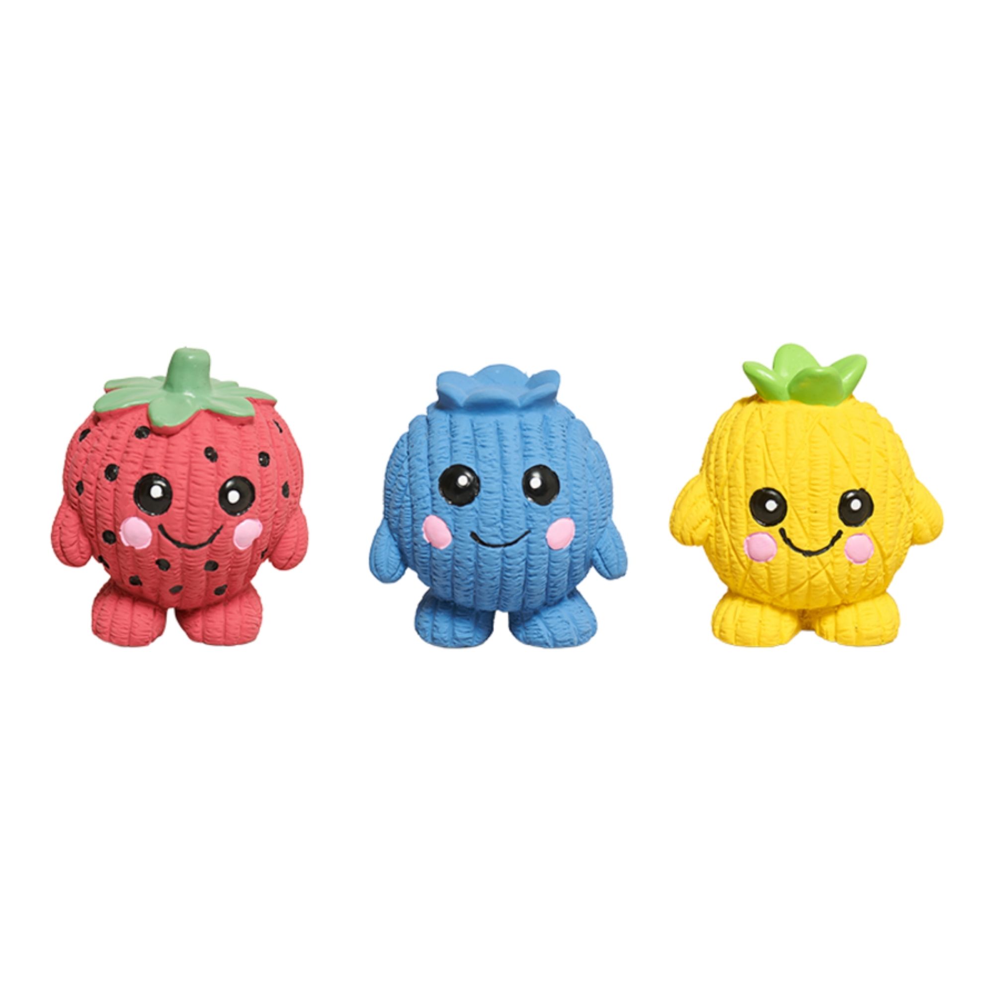 Hugglehounds Dog Ruff - Tex Fruitie Cuties Foodies - 3 Pack - Image 2