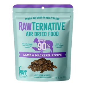Grandma Mae's Country Naturals Cat Rawternative Air Dried Lamb & Mackerel Recipe 5oz.