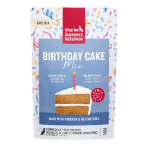 The Honest Kitchen Dog Birthday Cake Mix Made with Chicken & Blueberries 7.5oz. Pouch