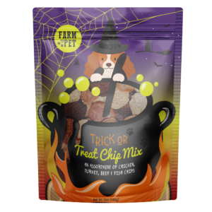 Witch's Brew Halloween Dog Treat Chip Mix 12oz