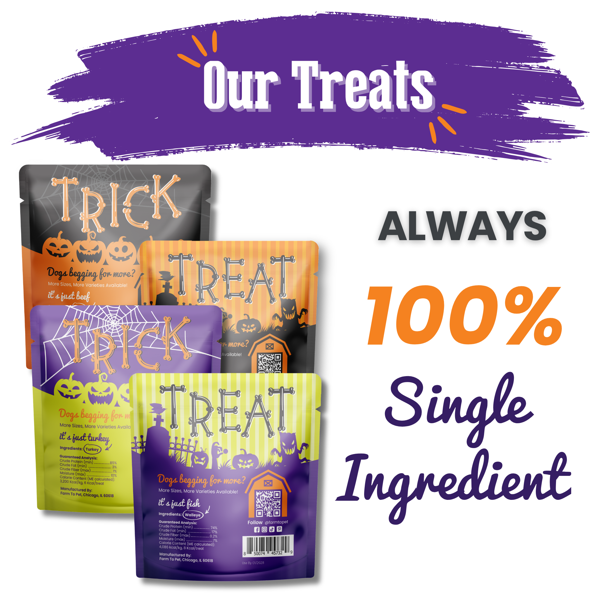 Halloween Dog Treat Variety Value Box - Image 3
