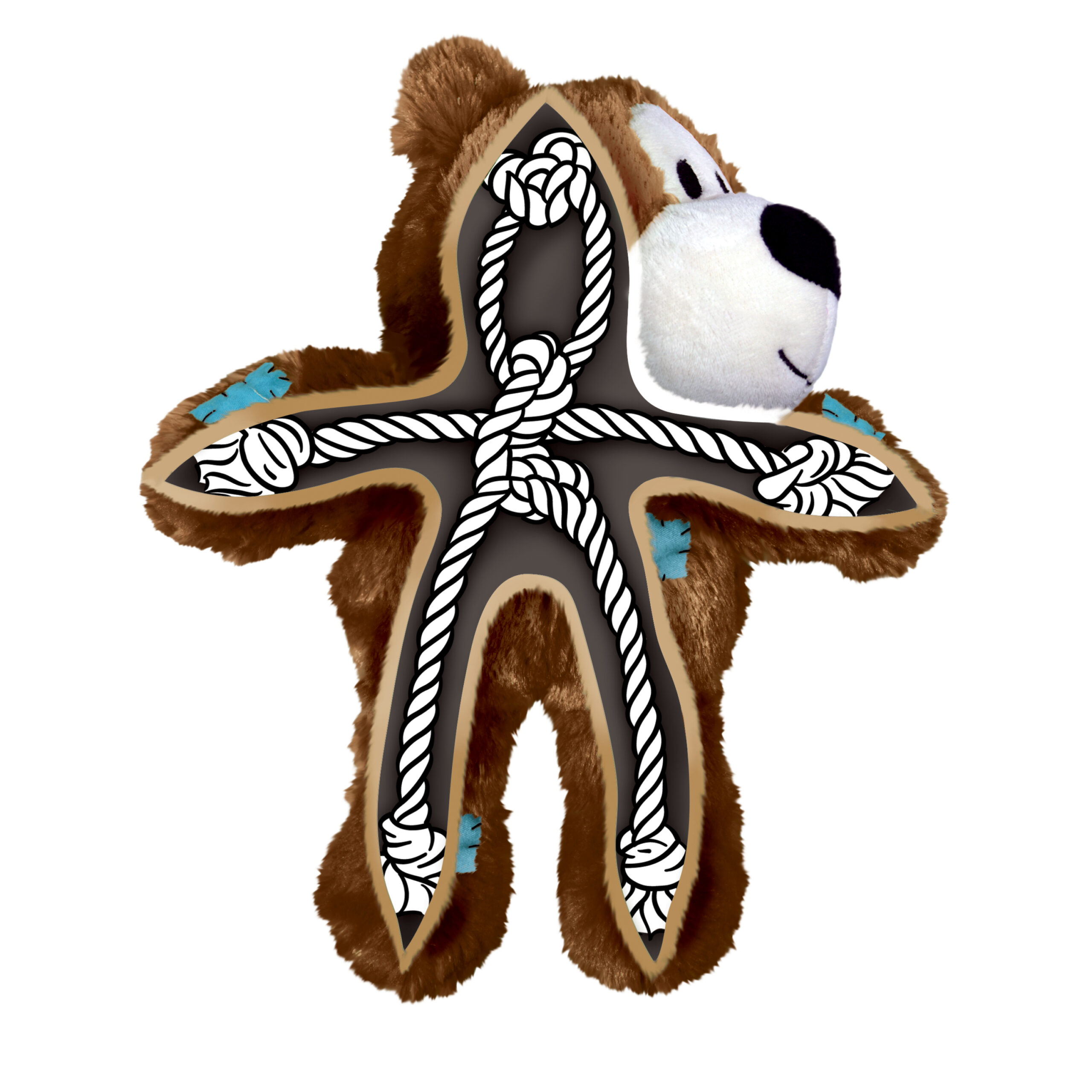 KONG Halloween Wild Knots Witch Bear Orange Sm/Md - Image 6