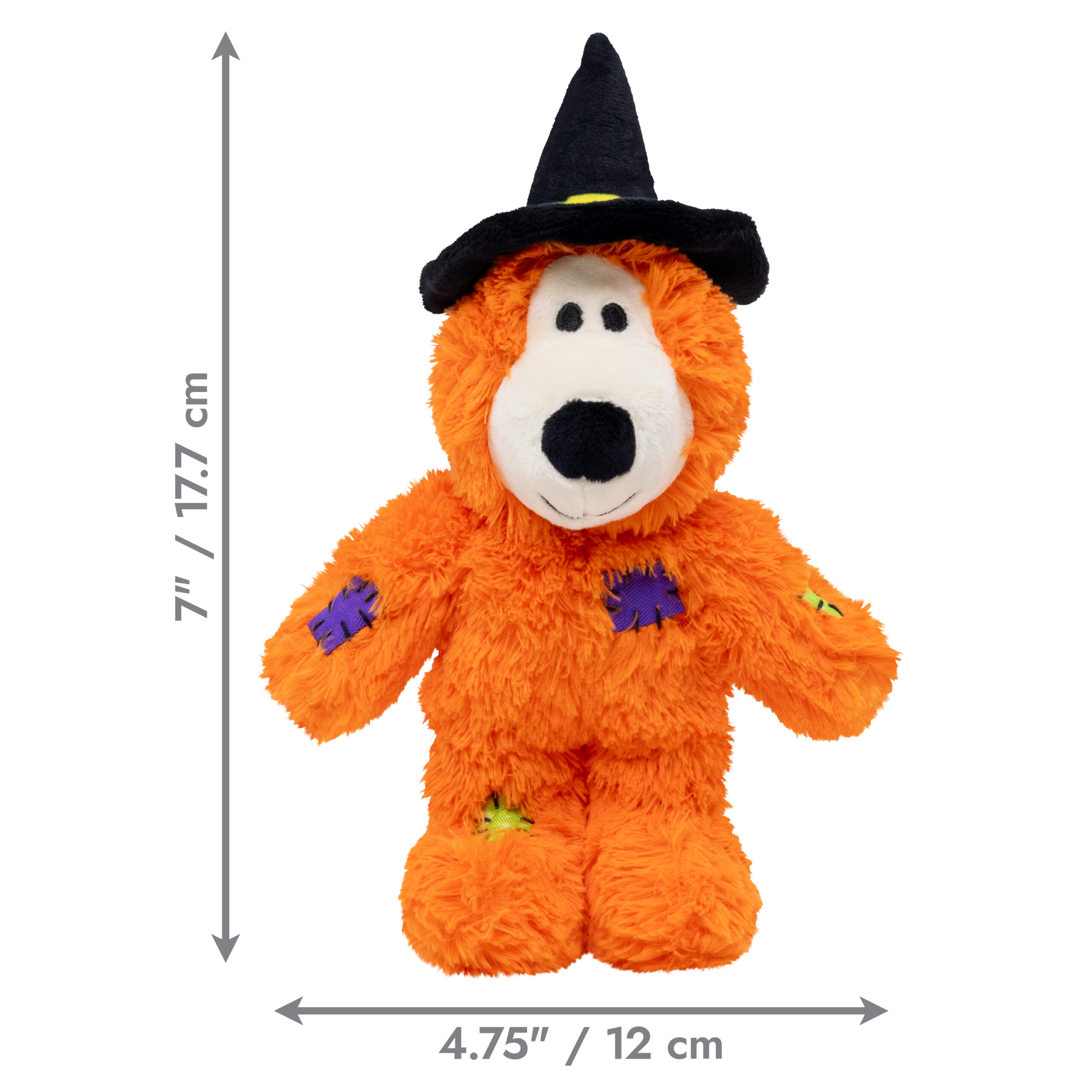 KONG Halloween Wild Knots Witch Bear Orange Sm/Md - Image 2