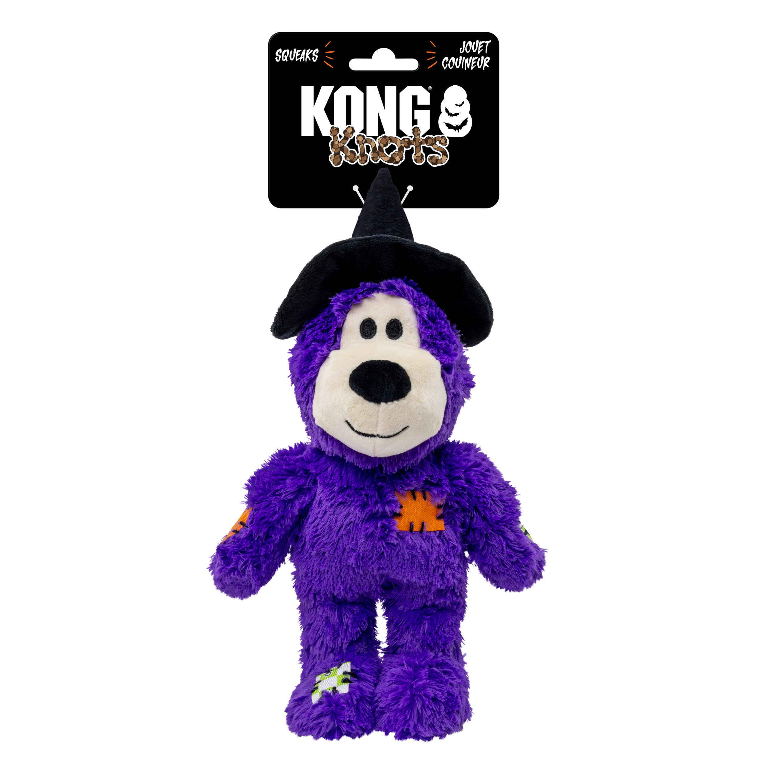 KONG Halloween Wild Knots Witch Bear Purple Md/Lg - Image 2