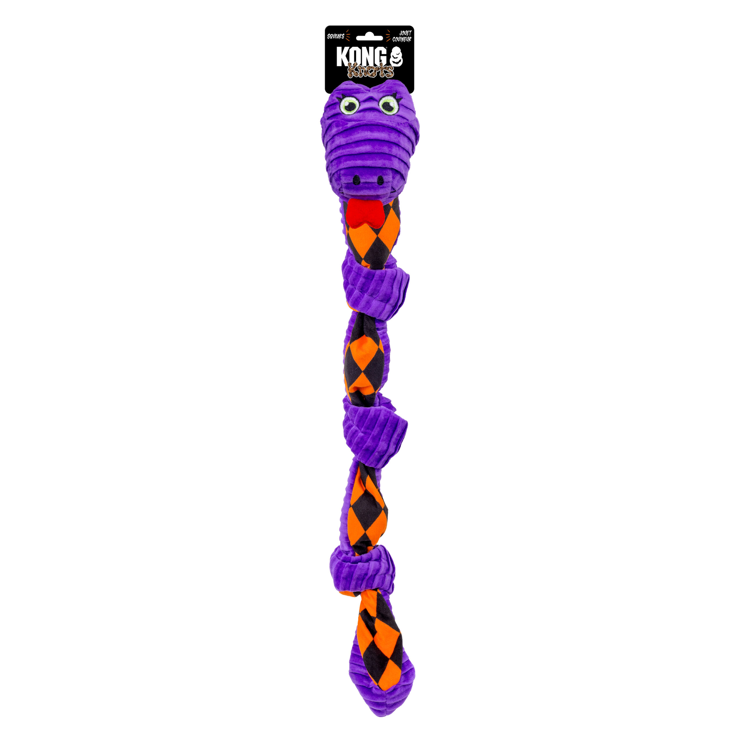 KONG Halloween Knots Snake Purple Md/Lg - Image 3