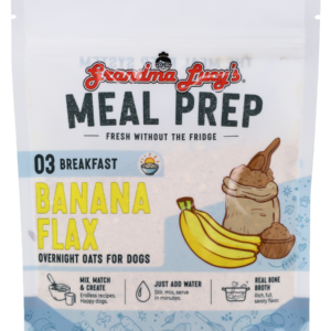 Grandma Lucy's Meal Prep - Banana Flax Overnight Oats (Breakfast)