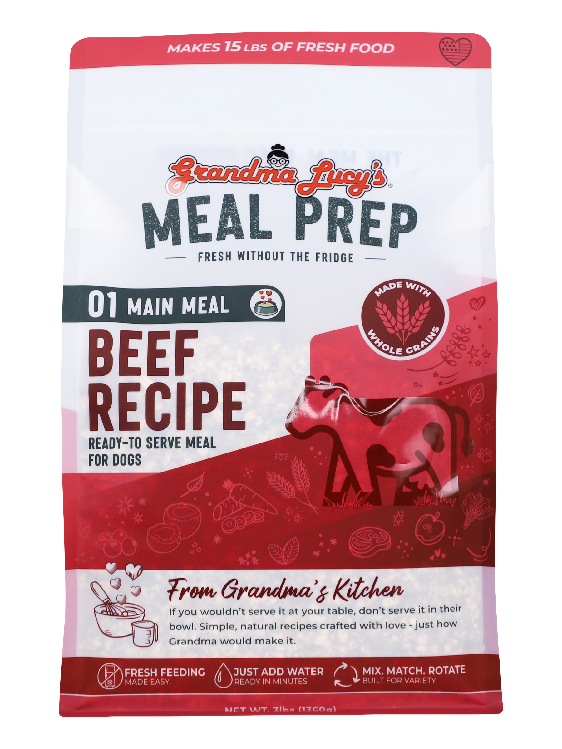 Grandma Lucy's Meal Prep - Fresh 2.0 Beef (Ready-To-Serve Meal)