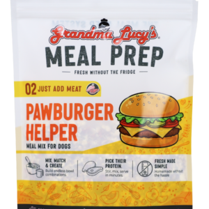 Grandma Lucy's Meal Prep - Pawburger Helper (Just Add Meat)