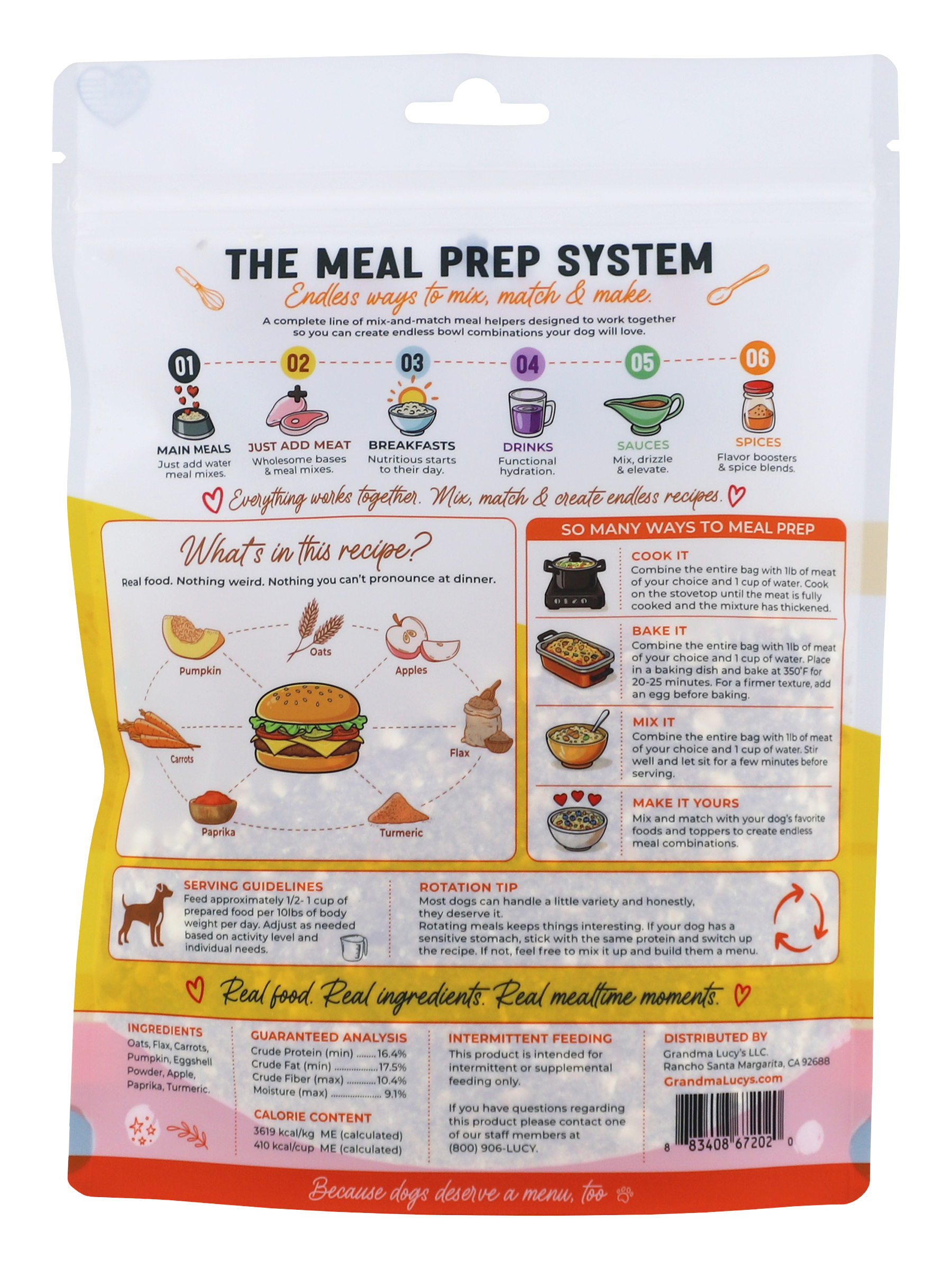 Grandma Lucy's Meal Prep - Pawburger Helper (Just Add Meat) - Image 2