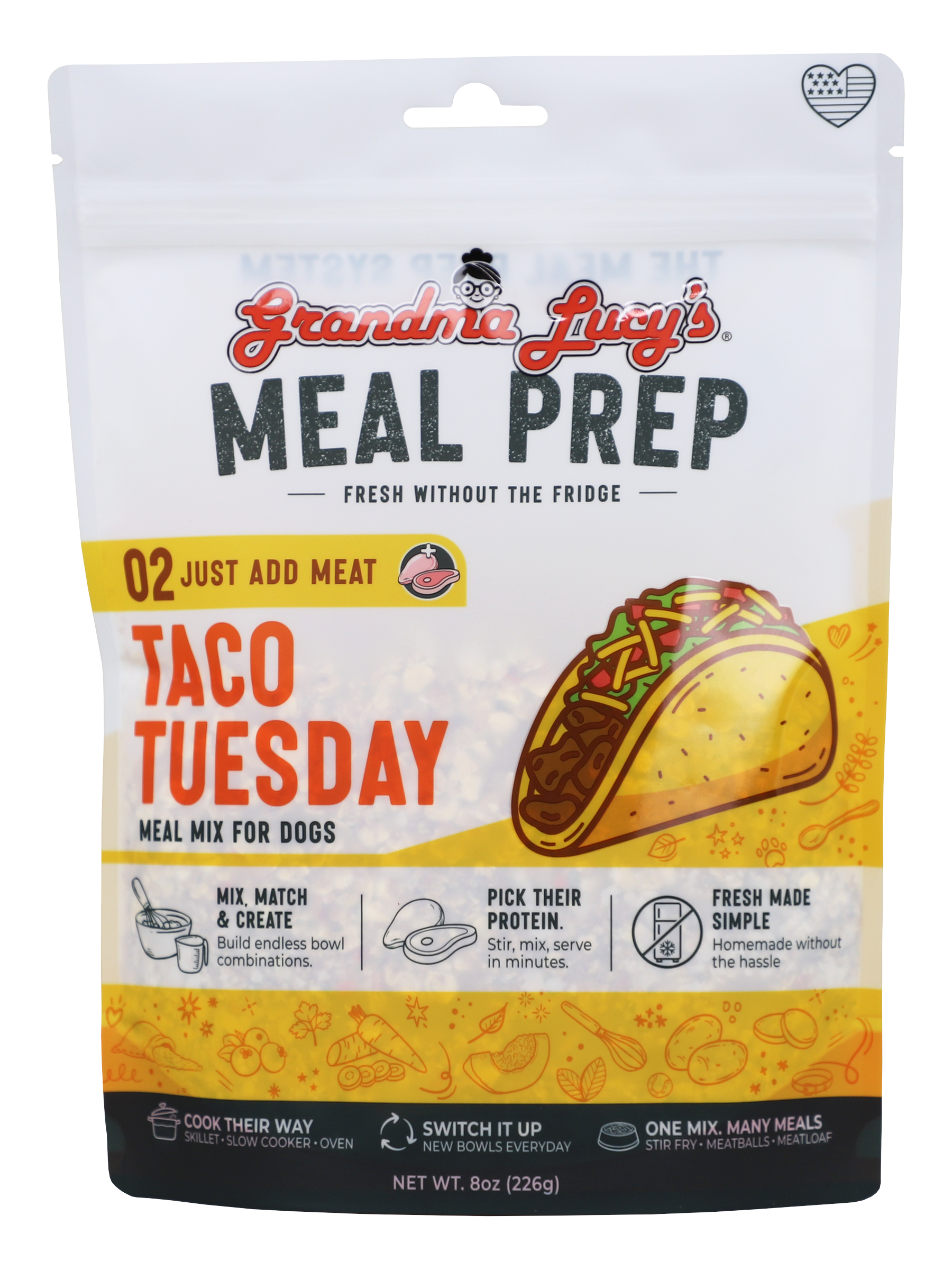 Grandma Lucy's Meal Prep - Taco Tuesday (Just Add Meat)
