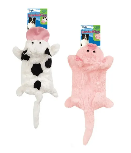 Grriggles® Farm Friend Unstuffies Dog Toys