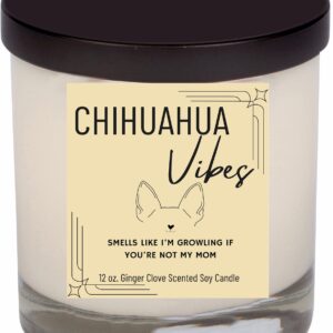 Chihuahua Pup Vibes, 12 oz. Candle