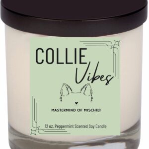Collie Pup Vibes, 12 oz. Candle