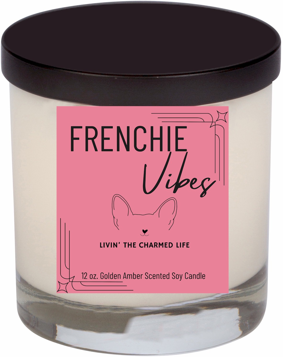 24 Custom Candles, 12 oz. each- Your store/ custom art