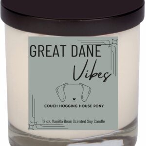 Great Dane Pup Vibes, 12 oz. Candle