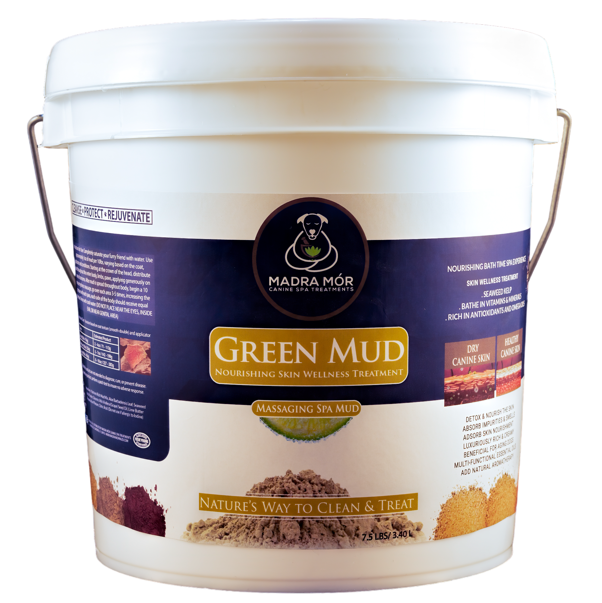 Green Mud Pail 7lbs5oz/3.30L