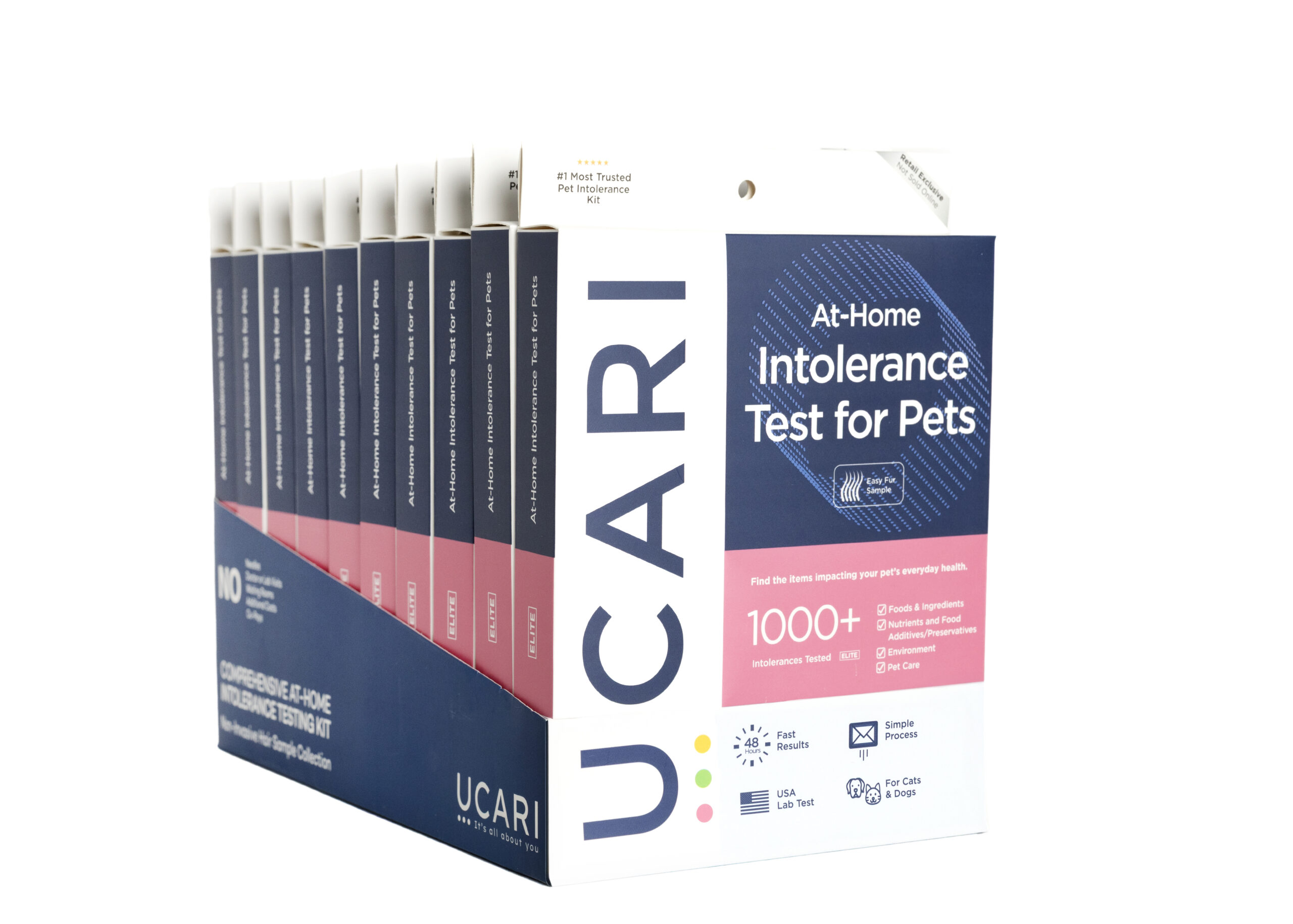 Holistic Retail Intolerance Test Kit for Pets (10 pack sleeve) #1 in US pet stores. - Image 2