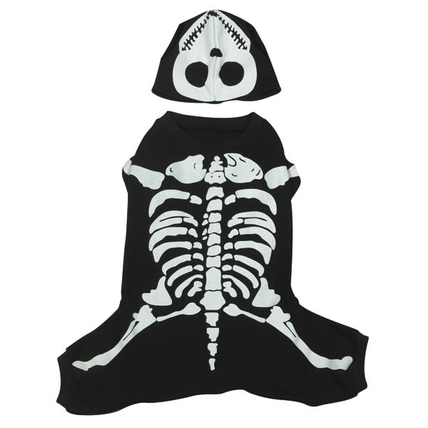 Casual Canine Glow Bones Costume - Image 3