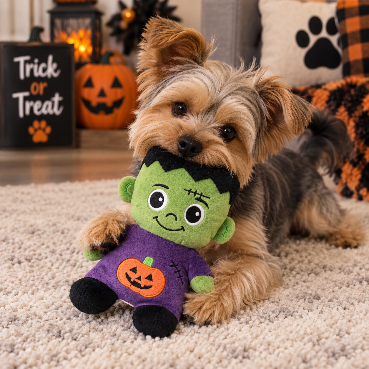 9" HALLOWEEN SPOOKY FRIENDS-FRANKENSTEIN - Image 2